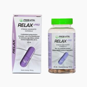 RelaxPro nyugtató kapszula szimbiotikummal a nyugodt közérzet támogatására – Probvital