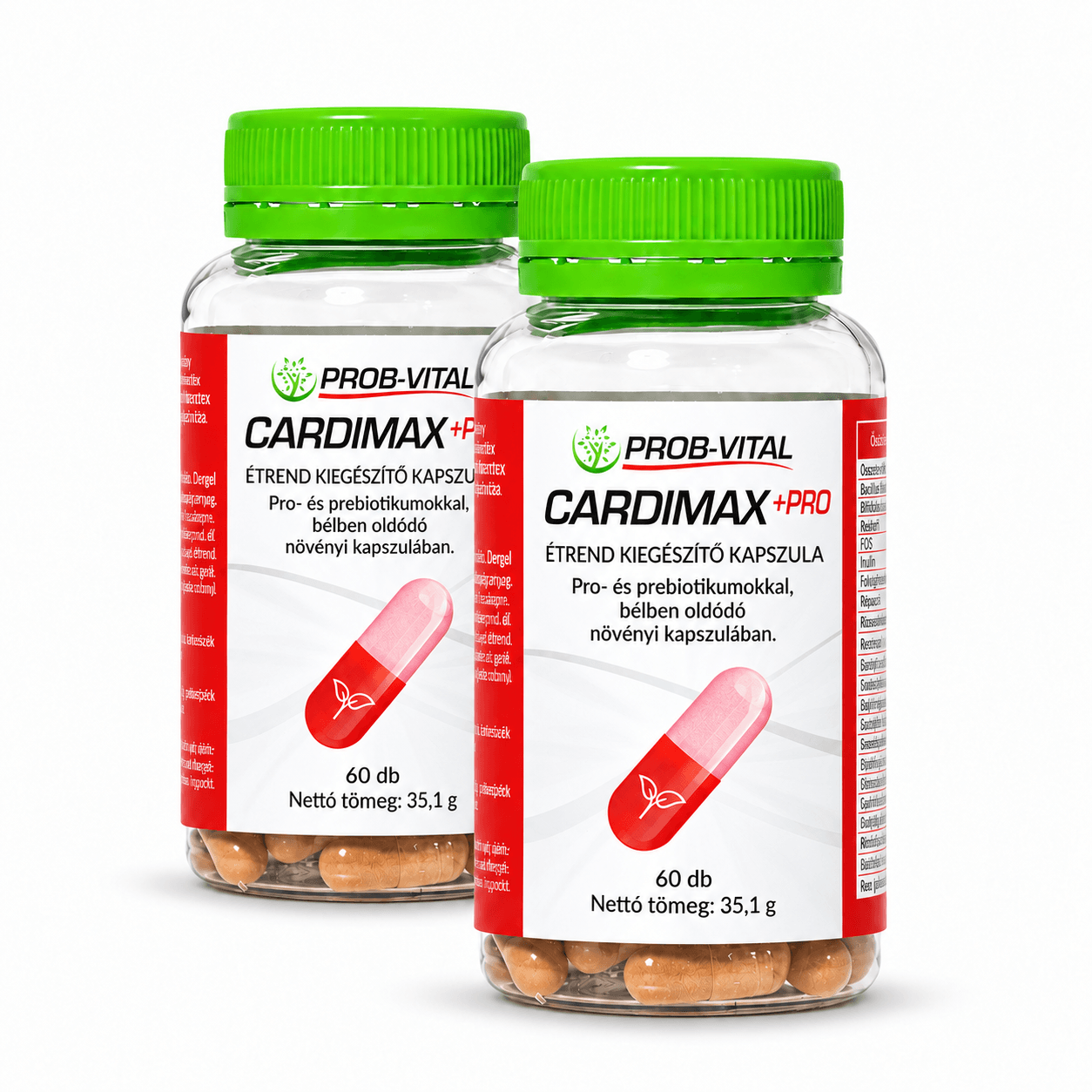 Cardimax+PRO 2 tégely