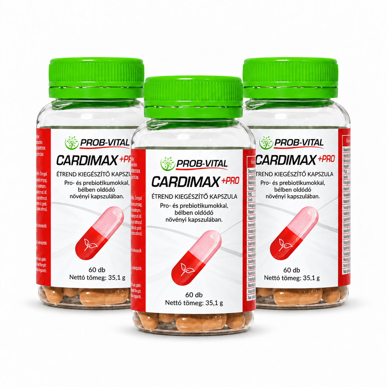 Cardimax+PRO 3 tégely