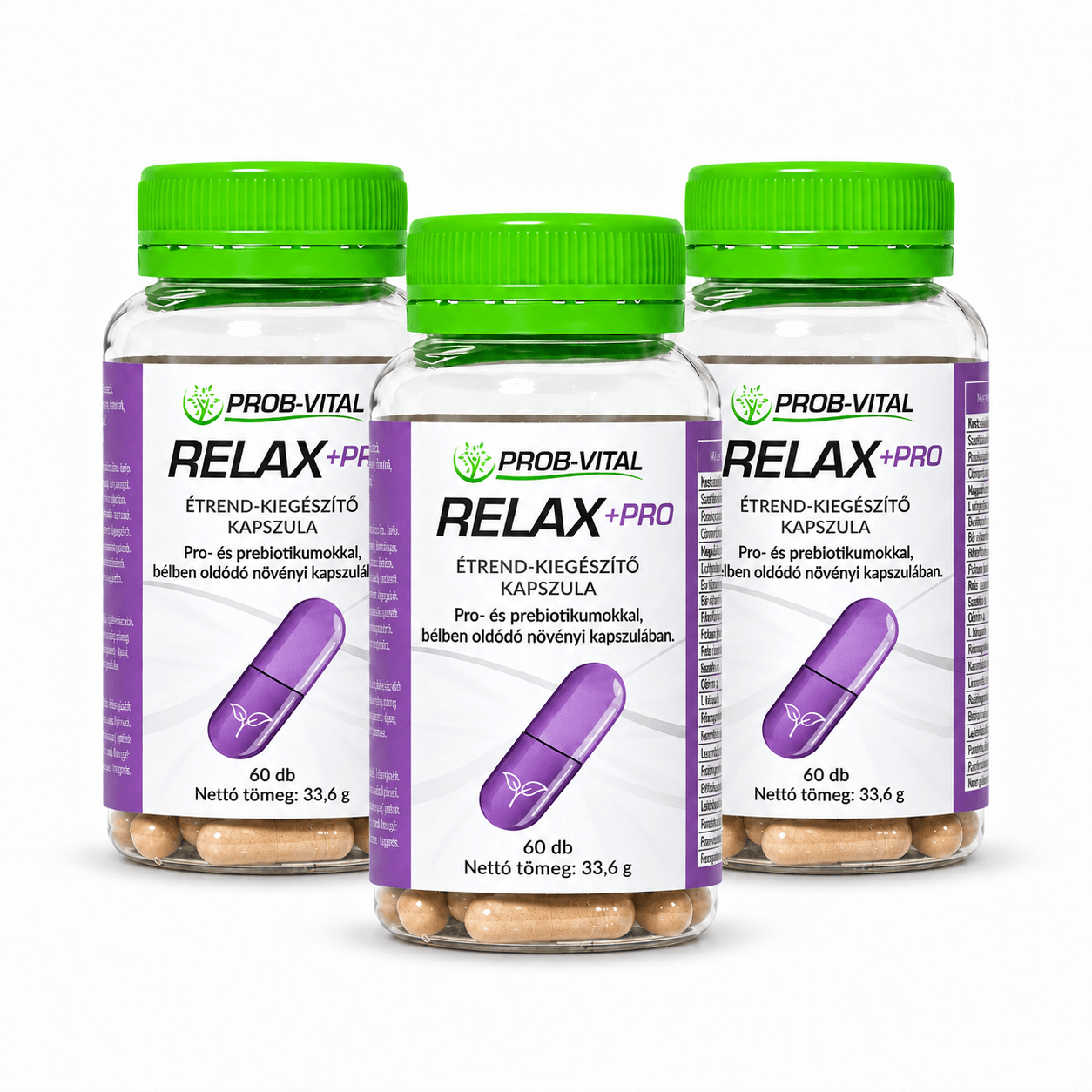 Relax+PRO 3 tégely